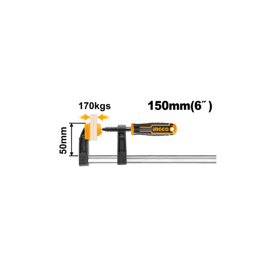 Abrazadera F 120x300 mm